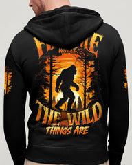 Maxcorners Find Me Where The Wild Things Are Bigfoot All Over Print LM2101