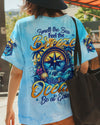 Maxcorners Smell The Sea Feel The Breeze Compass All Over Print LM1501
