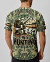 Maxcorners He's Hunting Ducks Santa Christmas All Over Print LM1601