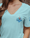 Maxcorners Smell The Sea Feel The Breeze Compass All Over Print LM2101