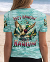 Maxcorners Feet Hangin' We Bangin' Hunting Duck Camo All Over Print LM1601