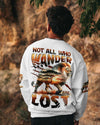 Maxcorners Not All Who Wander Are Lost Lion All Over Print LM2101