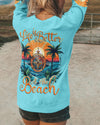 Maxcorners Life Is Better At The Beach Compass All Over Print LM2101
