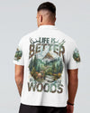 Maxcorners Life Is Better In The Woods All Over Print LM1601