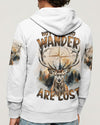 Maxcorners Not All Who Wander Are Lost Deer All Over Print LM2101
