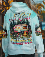 Maxcorners Just A Girl Who Loves Camping All Over Print LM2101