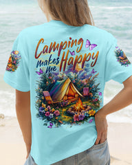 Maxcorners Camping Makes Me Happy All Over Print LM1501
