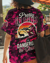 Maxcorners Pretty In Pink Hunting Camo All Over Print LM1601