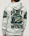 Maxcorners Born To Hunt Forced To Work All Over Print LM1601