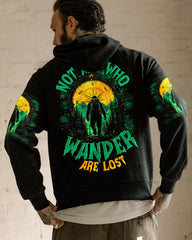 Maxcorners Not All Who Wander Are Lost Bigfoot All Over Print LM1601