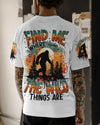 Maxcorners Find Me Where The Wild Things Are Bigfoot All Over Print LM2101