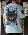 Maxcorners The Closer I Get To Nature Wolf All Over Print LM2101