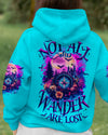 Maxcorners Not All Who Wander Are Lost Compass Halloween All Over Print LM1501