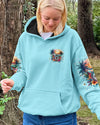 Maxcorners Smell The Sea Feel The Breeze Compass All Over Print LM1501