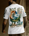 Maxcorners Not All Who Wander Are Lost Lion All Over Print LM2101