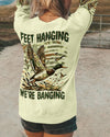 Maxcorners Feet Hanging We’re Banging Ducks Hunting All Over Print LM1601