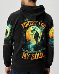 Maxcorners And Into The Forest I Go Bigfoot All Over Print LM1601