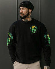 Maxcorners Bigfoot Saw Me But Nobody Believes Him All Over Print LM1601