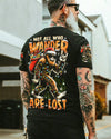 Maxcorners Not All Who Wander Are Lost Bigfoot Christmas All Over Print LM2101