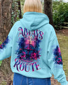 Maxcorners Always Take The Scenic Route Compass All Over Print LM1501