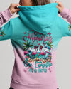 Maxcorners Making Memories One Campfire At A Time Flamingo All Over Print LM2101
