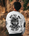Maxcorners Not All Who Wander Are Lost Wolf All Over Print LM2101