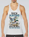 Maxcorners Duck Hunting Makes Me Happy All Over Print LM1601