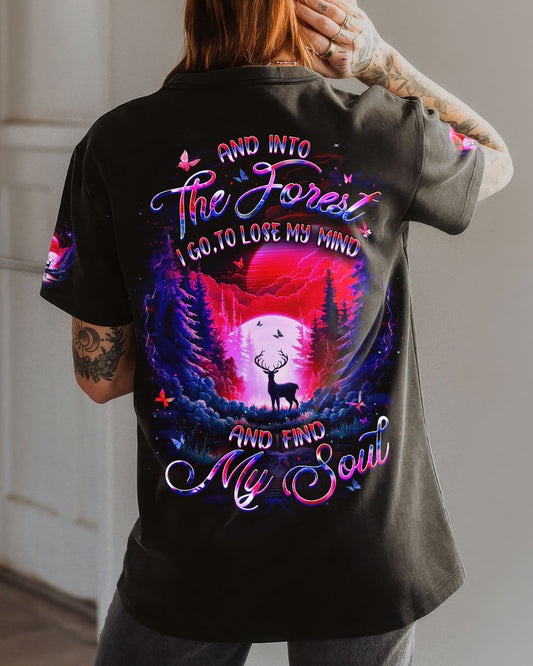 Maxcorners And Into The Forest I Go Deer All Over Print LM1501