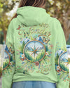 Maxcorners Not All Who Wander Are Lost Compass All Over Print LM2101