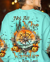 Maxcorners Not All Who Wander Are Lost Compass Halloween All Over Print LM2101
