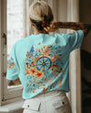 Maxcorners Wander In The Wild Compass All Over Print LM2101