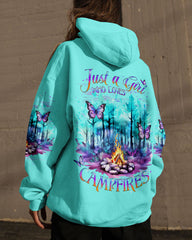 Maxcorners Just A Girl Who Loves Campfires All Over Print LM2101