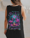 Maxcorners My Broom Broke So Now Flamingo Halloween Camping All Over Print LM2101