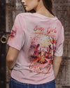 Maxcorners Some Girls Are Just Born With Camping All Over Print LM2101
