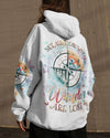 Maxcorners Not All Those Who Wander Are Lost Compass All Over Print LM2101