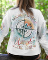 Maxcorners Not All Those Who Wander Are Lost Compass All Over Print LM2101