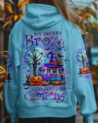 Maxcorners My Broom Broke So Now Halloween Camping All Over Print LM2101