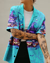 Maxcorners My Broom Broke So Now Halloween Camping Hawaiian Shirt LM2101