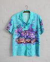 Maxcorners My Broom Broke So Now Halloween Camping Hawaiian Shirt LM2101