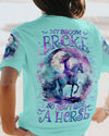 Maxcorners My Broom Broke So Now I Ride A Horse Halloween Camping All Over Print LM2101