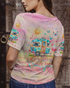 Maxcorners Happy Camper Flamingo All Over Print LM2101
