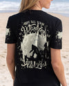 Maxcorners Not All Who Wander Are Lost Bigfoot Compass All Over Print LM2101