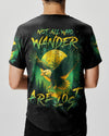 Maxcorners Not All Who Wander Are Lost All Over Print LM1501