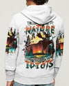 Maxcorners The Closer I Get To Nature Hunting Moose All Over Print LM1501