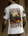 Maxcorners The Closer I Get To Nature Bigfoot Halloween All Over Print LM2101