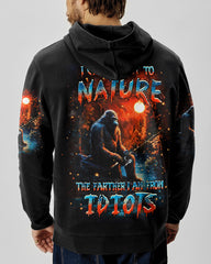 Maxcorners The Closer I Get To Nature Bigfoot Fishing All Over Print LM1601