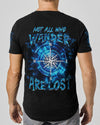 Maxcorners Not All Who Wander Are Lost Compass All Over Print LM2101