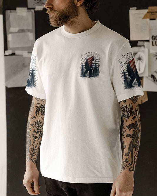 Maxcorners Not All Who Wander Are Lost Bigfoot All Over Print LM1601