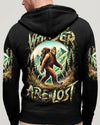 Maxcorners Not All Who Wander Are Lost Bigfoot All Over Print LM1601