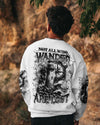 Maxcorners Not All Who Wander Are Lost All Over Print LM1501